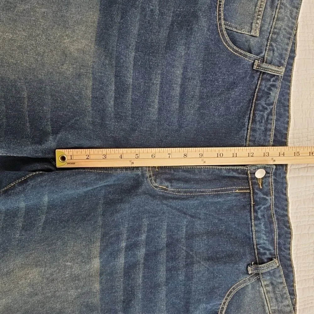 Manfinity Jeans Men's 5XL (50x31) Indigo Wash Stretch Denim EUC Comfort Workwear